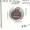 Canada: 1905 Nelson Centenary Victory Copper Medallion