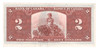 Canada: 1937 Bank of Canada $2 Banknote H/R AU50