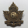 Canada: Winnipeg 61st Overseas Battalion Sterling Sweetheart Pin