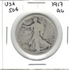 United States: 1917 50 Cent AG3