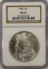 United States: 1885 Morgan Dollar NGC MS63