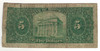 Canada: 1923 $5 Bank of Montreal Banknote