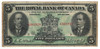 Canada: 1913 $5 Royal Bank of Canada Banknote