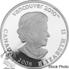 Canada: 2008 $25 Olympic Home of the 2010 Olympic Winter Games Silver Hologram Coin *No Outer Box*