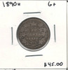 Canada: 1890H 25 Cent G6