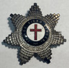 Knights Templar Enamel Breast Star Badge 