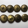 Great Britain: Group of 28mm Machine Gun Corps King's Crown Buttons