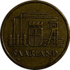 Saarland: 1954 50 Franken