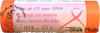 Canada: 2006 P Pink Ribbon 25 Cent Original Roll (40 Coins) - Special Wrap