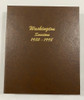 United States: 1955 - 1998 Washington Quarter Collection in Binder Includes Silver (81 Pieces)