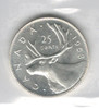 Canada: 1953 25 Cent Large Date NSF ICCS MS63