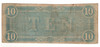 United States: 1864  $10 Richmond Confederate  Banknote