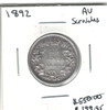 Canada: 1892 25 Cent AU50 with Scratches