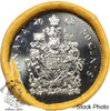 Canada: 2008 Logo 50 Cent Original Roll (25 Coins)