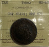 Canada: Nova Scotia: 1832 Half Penny Token; Breton 871, CH. NS-1D1 ICCS MS60