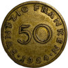 Saarland: 1954 50  Franken