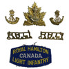Canada: Royal Hamilton Light Infantry Badge / Patch Group