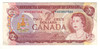 Canada: 1974 $2 Bank Of Canada Replacement Banknote BC-47aA