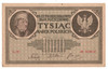 Poland: 1919 1000 Zlotych Banknote