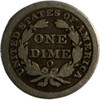 United States: 1857-o 10 Cent F
