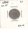Canada: 1899 10 Cent Small 9s G6