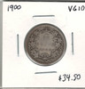 Canada: 1910 25 Cent VG10