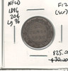 Canada: Newfoundland 1896 20 Cent Large 96 F12 with Scratch