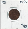 Canada: 1929 1 Cent MS63