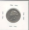 Canada: 1874H 25 Cent VF30