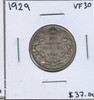 Canada: 1929 25 Cent VF30