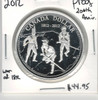 Canada: 2012 $1 200th Anniversary of the War of 1812 Proof Silver Dollar in 2x2