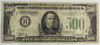 United States: 1934 $500 Banknote