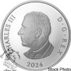Canada: 2024 $20 Sapphire Jubilee Snowflake Brooch Pure Silver Coin