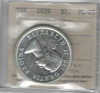 Canada: 1959 $1 Silver Dollar ICCS PL65