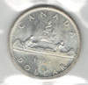 Canada: 1965 $1 Silver Dollar SmBds Blt5 ICCS MS64 Cameo