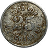 Canada: 25 Cent A & R Loggie General Merchants Token