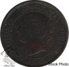 Canada: 1859 1 Cent Narrow 9 F12