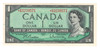Canada: 1954 $1 Bank Of Canada  Replacement Banknote  B/M Choice UNC #2