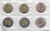 Canada: 2011- 2012 Circulation Coin & Test Token Coin Set *Stickers*