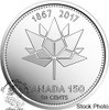 Canada: 2017 50 Cent Special Wrap Roll Pack Including 150th Anniversary Roll**Date Written on Rolls**