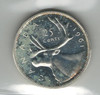 Canada: 1961 25 Cents ICCS PL65 Cameo