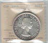 Canada: 1955 $1 Silver Dollar ICCS MS64 #5