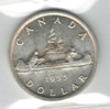 Canada: 1955 $1 Silver Dollar ICCS MS64 #30