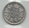 Canada: 1870 10 Cent Wide 0 Dbl 18  ICCS EF45