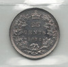 Canada: 1872H 25 Cent Obverse 2 ICCS EF40