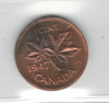 Canada: 1947 1 Cent ICCS MS64 Red #2