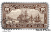 Canada: 2019 $20 Canada's Historical Stamps: Arrival of Cartier, Quebec 1535 1 oz. Pure Silver Coloured Coin *No Outer Box* Canada: 2019 $20 Canada's Historical Stamps: Arrival of Cartier, Quebec 1535 1 oz. Pure Silver Coloured Coin *No Outer Box*
