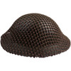WWII Brodie Helmet with Camo Net