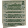Canada: 1973 $1 Bank Of Canada Banknotes 36 in Sequence BAV