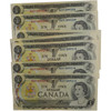 Canada: 1973 $1 Bank Of Canada Banknotes 36 in Sequence BAV